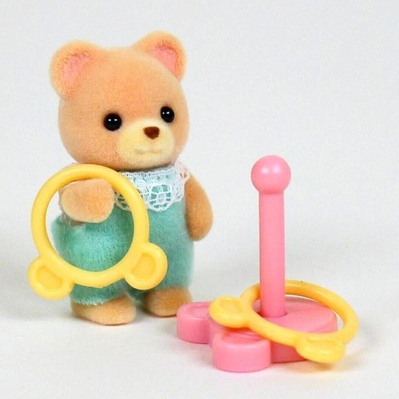 2 for $25 - Calico Critters Cuddle Bear Baby from the Baby Party Series - Picture 2 of 5